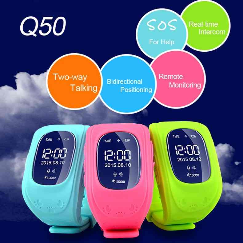 Đồng hồ GPS theo dõi trẻ em thông minh Q50