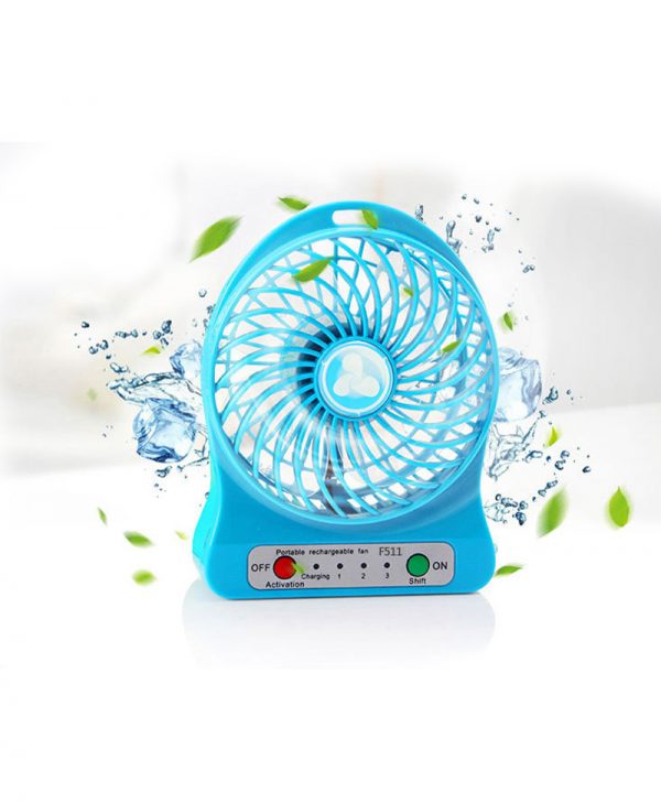 Quạt tích điện mini hải phòng ba cấp độ
