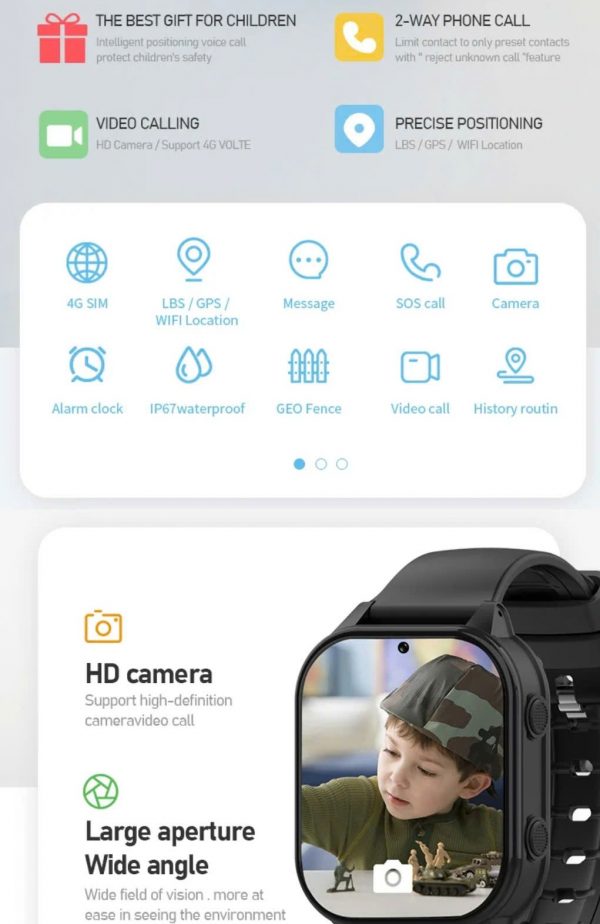 Đồng Hồ Thông Minh Trẻ Em KT19 Pro 4G