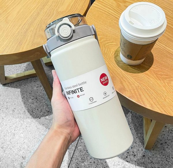 Bình Giữ Nhiệt PINKCUP 1000ml/1200ml - Giữ Nhiệt Nóng Lạnh 24H, Không Đổ Mồ Hôi, Inox 316 PC14